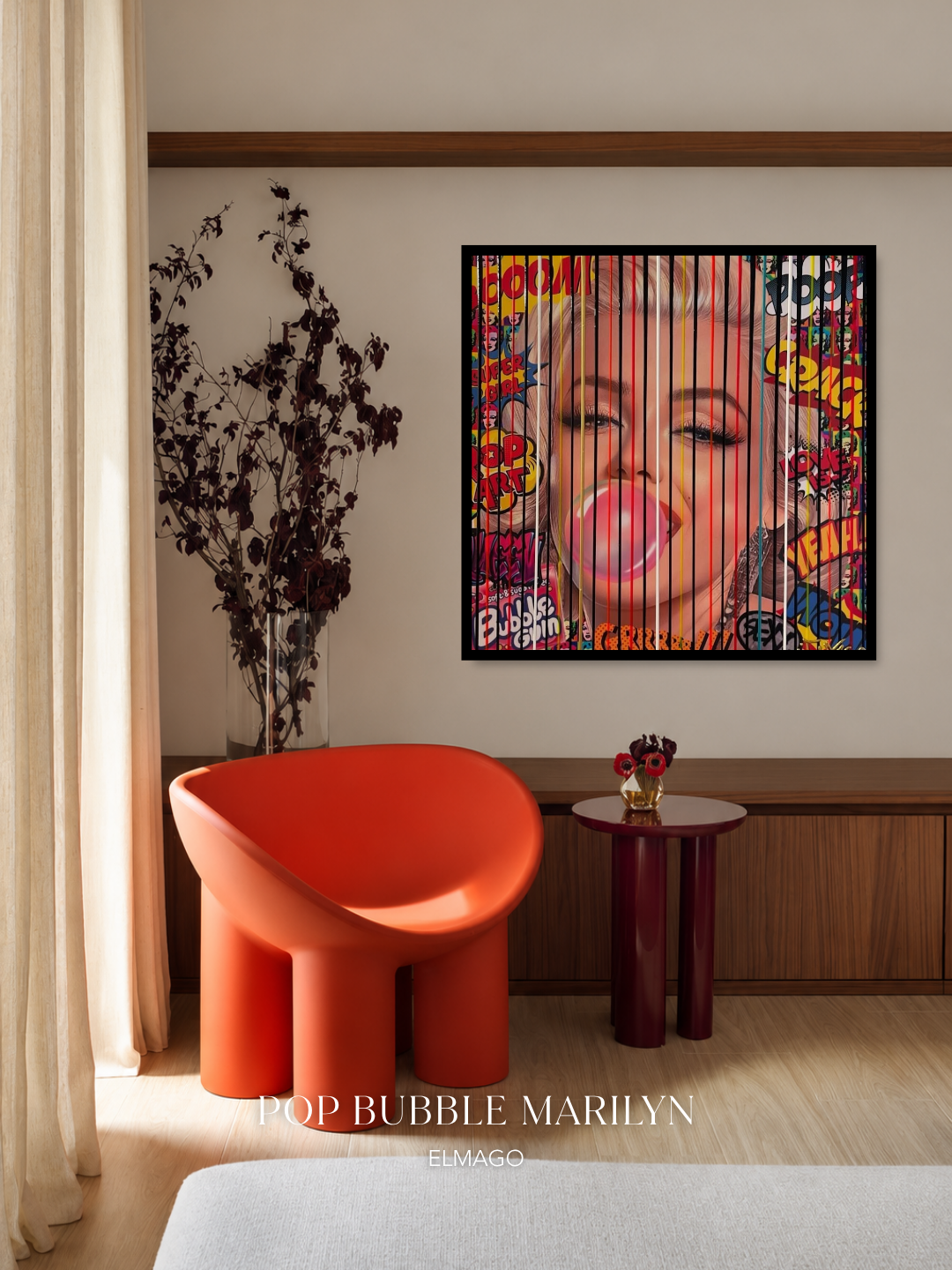 Pop Bubble Marilyn Codebarre