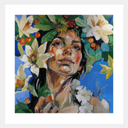 ART PRINT | Blooming Symphony in Blue