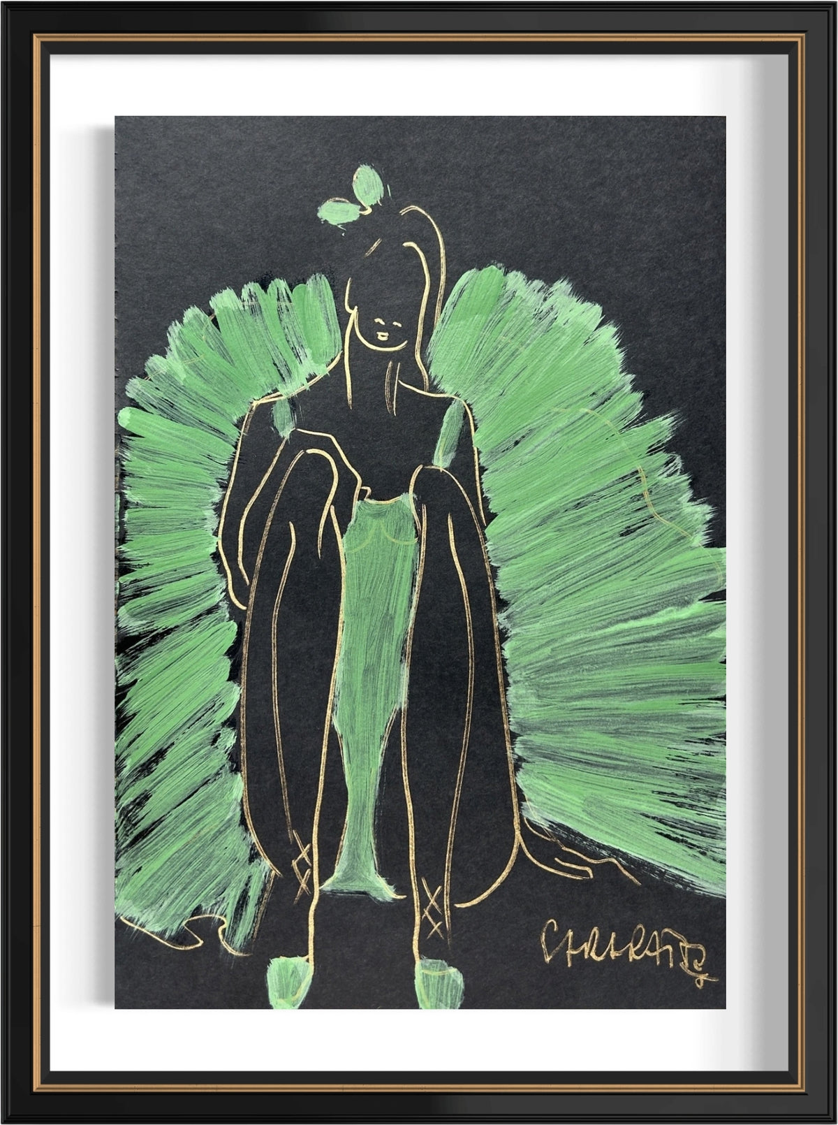 SZKIC | Green Peony