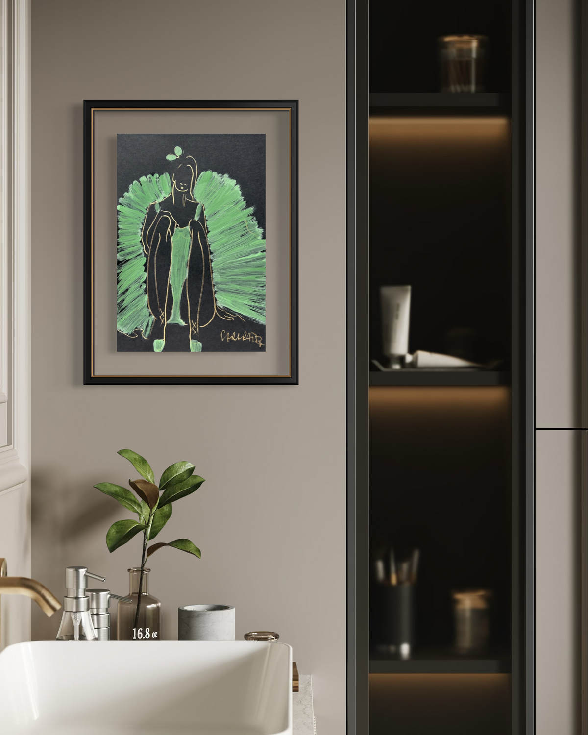 SZKIC | Green Peony